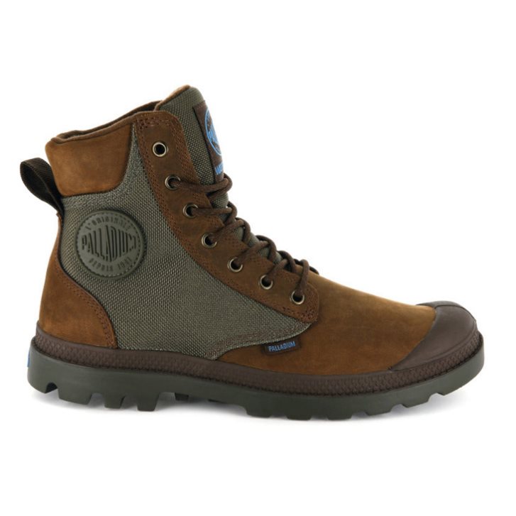 Dámské Boty Palladium Pampa Sportovní Cuff WPN Hnědé | CZ TIL-70W